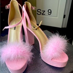 Super cute pink sz 9 heels